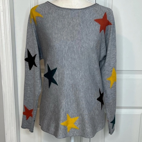 Rachel Roy Super Soft Lightweight Star Knit Sweater - Picture 2 of 6